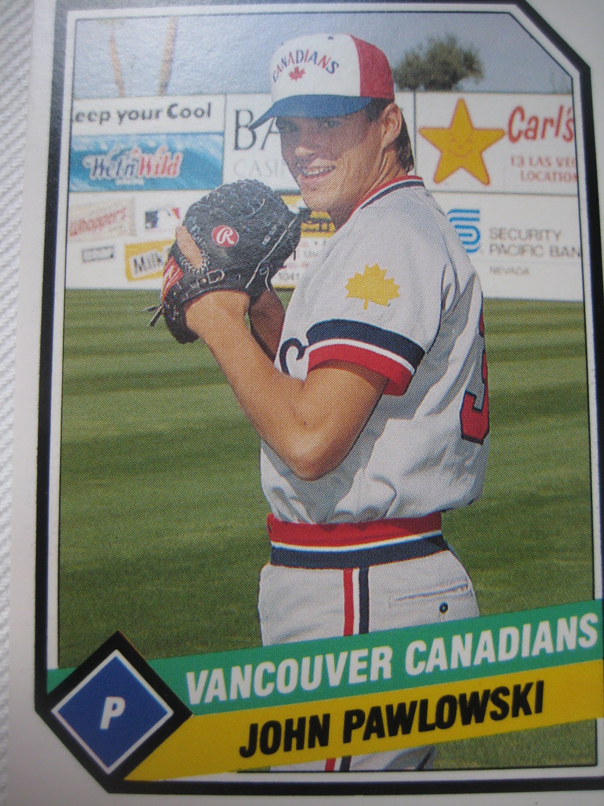 Baseball Cards Come to Life! 1989 Vancouver Canadians (CMC)