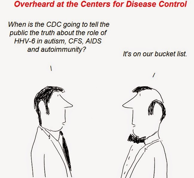 cfs, hhv-6, cdc, fraud, aids, autism, autoimmunity, causation, transmission, CFS/AIDS apartheid