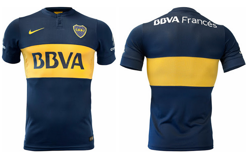 nueva camisetas del futbol 2014-2015: nueva camiseta boca juniors 2015