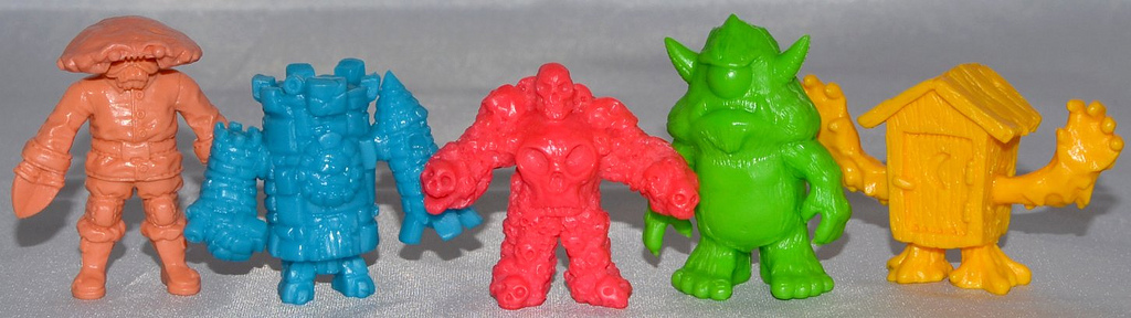 Little Weirdos: Mini figures and other monster toys: O.M.F.G.