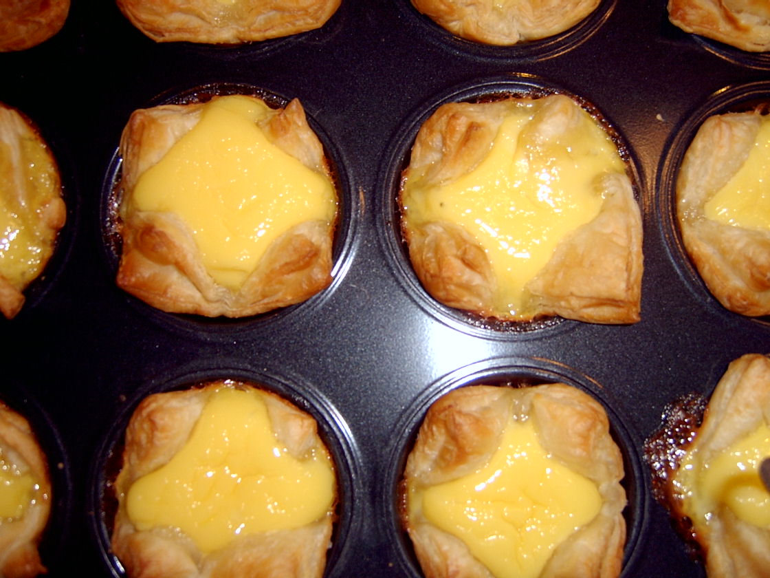 Through The Kitchen Door Puff Pastry Egg Tarts