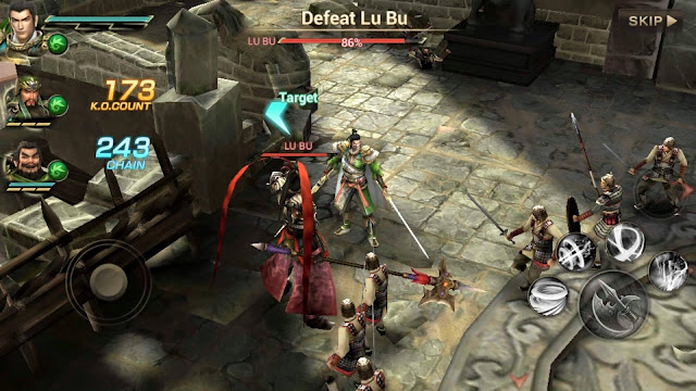 Screenshot Dynasty Warriors: Unleashed 