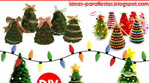 10 Patrones de Arbol de Navidad a Crochet / DIY