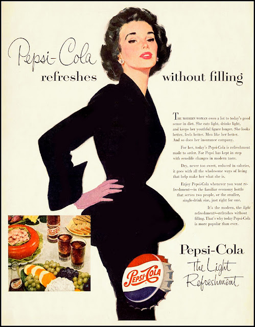 Pepsi Advertising Campaigns of the 1950's ~ vintage everyday