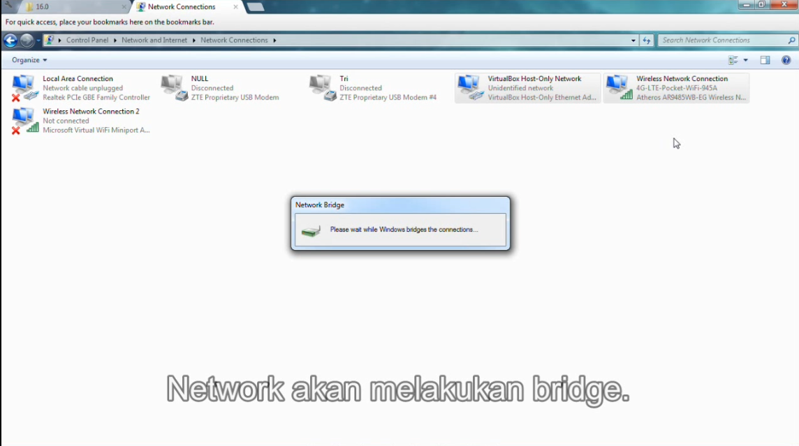 Bridge Connection Fajar Blog