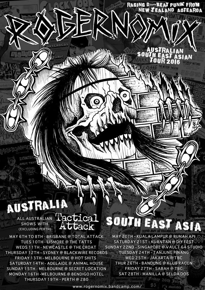 Rogernomix Aus/SouthEastAsia Tour