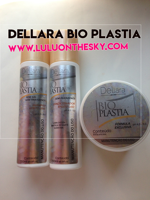 Dellara Bio Plastia: Shampoo, máscara e condicionador