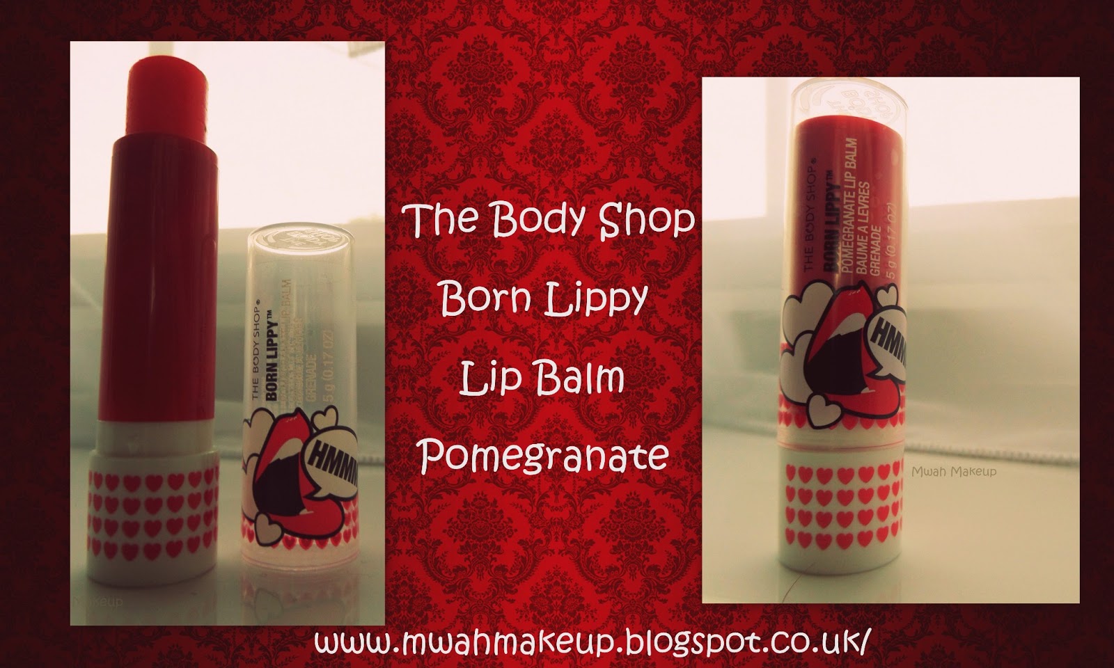 Mwah Makeup The Body Shop Born Lippy Pomegranate