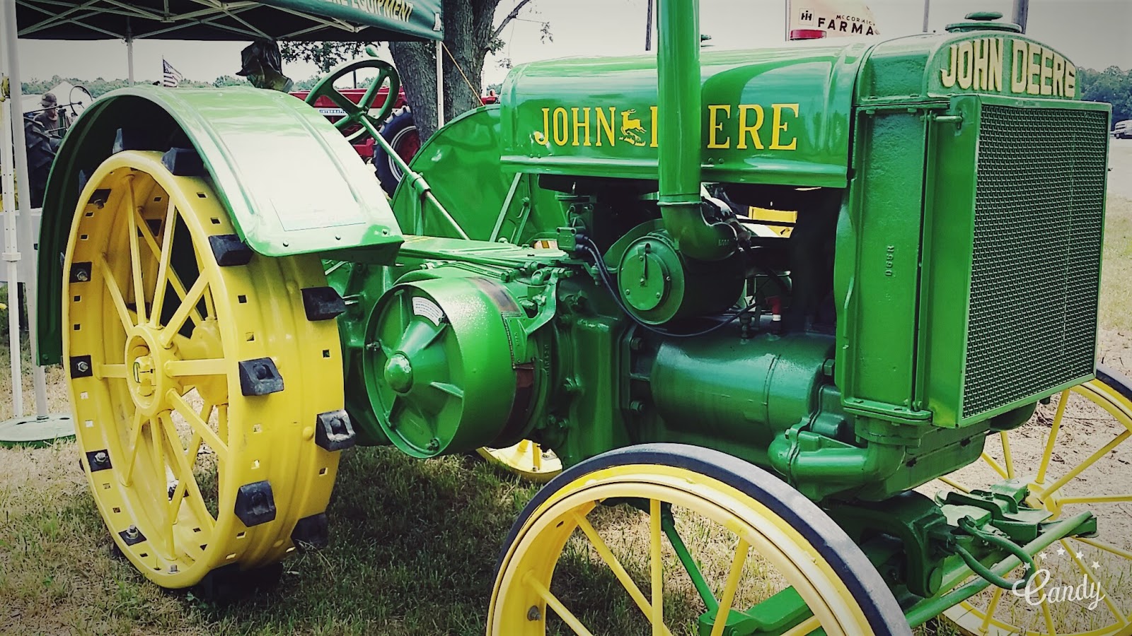 Images by Altered Art Vintage Tractors at the Threshermen's Show