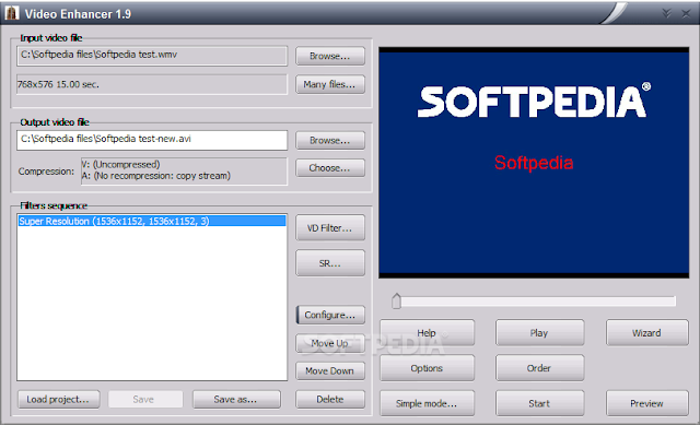 تحميل برنامج لتحسين جودة الفيديو للكمبيوتر Video Enhancer 1.9.12