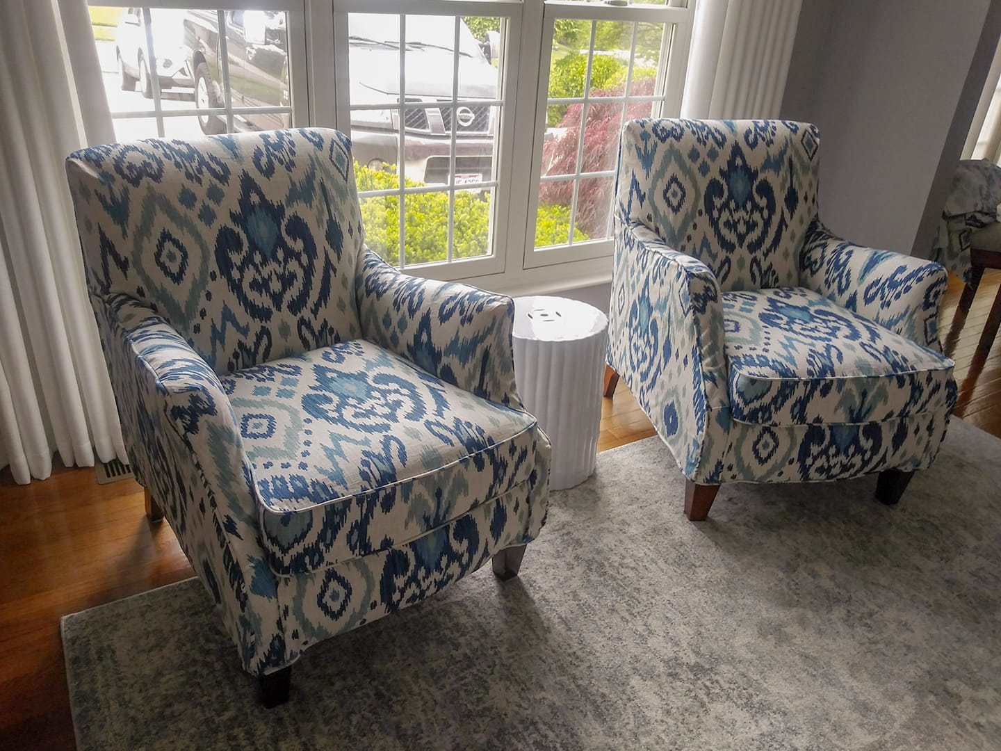 Custom Made Slipcovers Club Chair