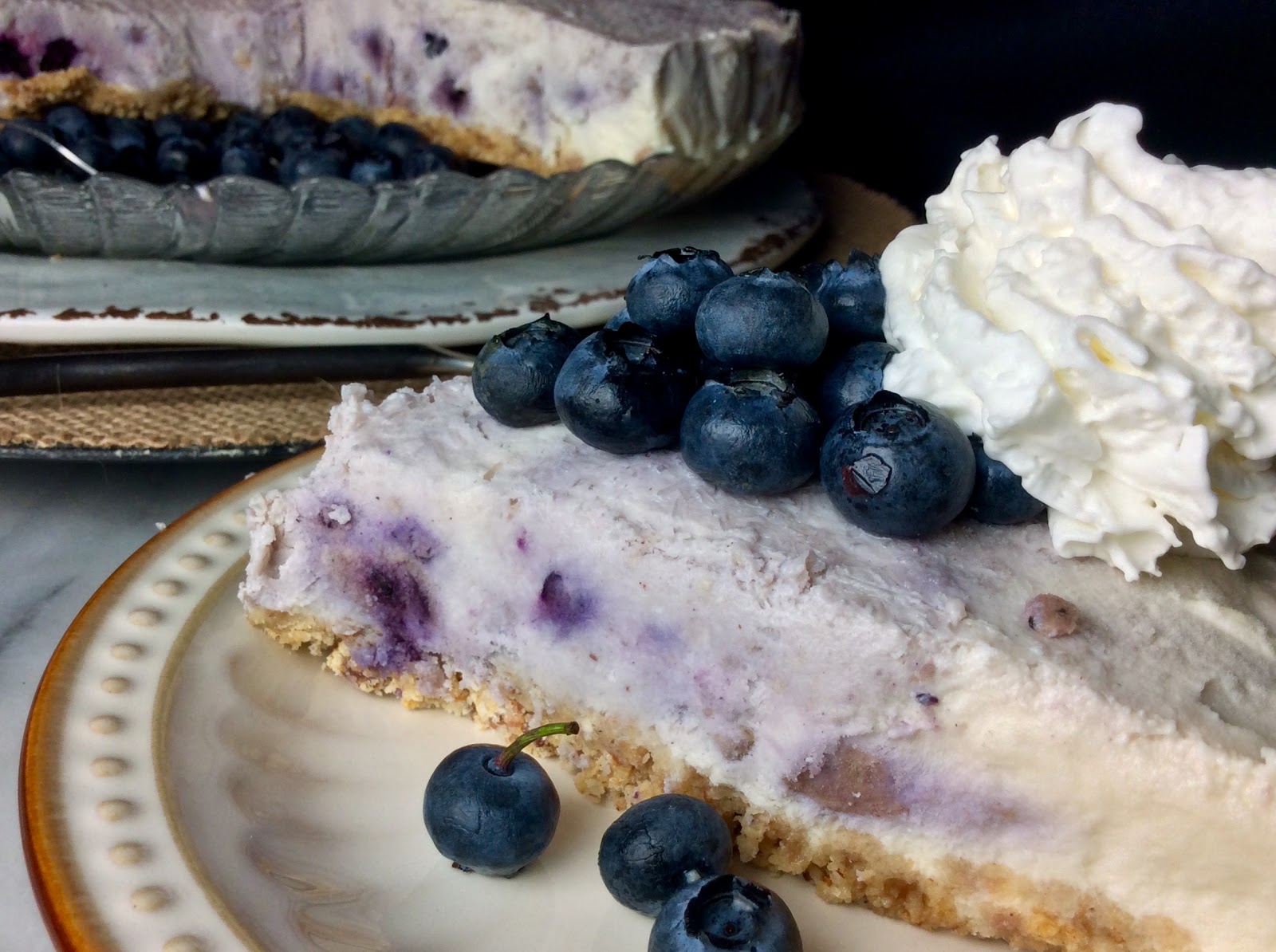 Food Fitness by Paige Frozen Yogurt Blueberry Cheesecake