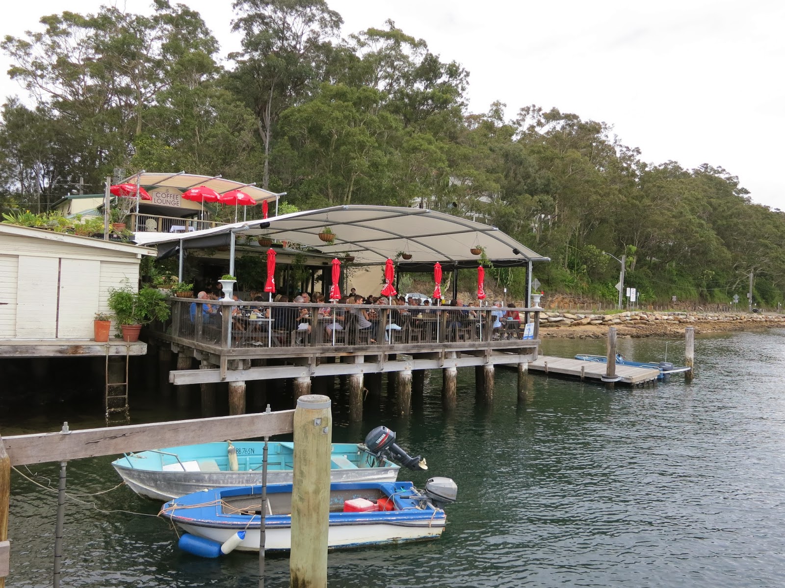 Sydney Australia Waterfront Cafe Church Point