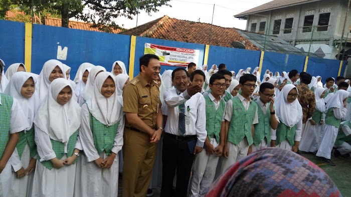 Tinjau UAN Mts, Ahok: Tirulah Sifat-Sifat Nabi Muhammad, dan Yang Terpenting Ini