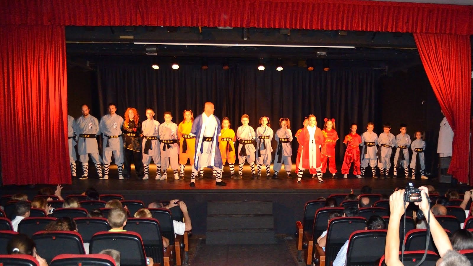 Exhibición de Kung Fu (Seminario de Verano) y entrega de los Diplomas.
