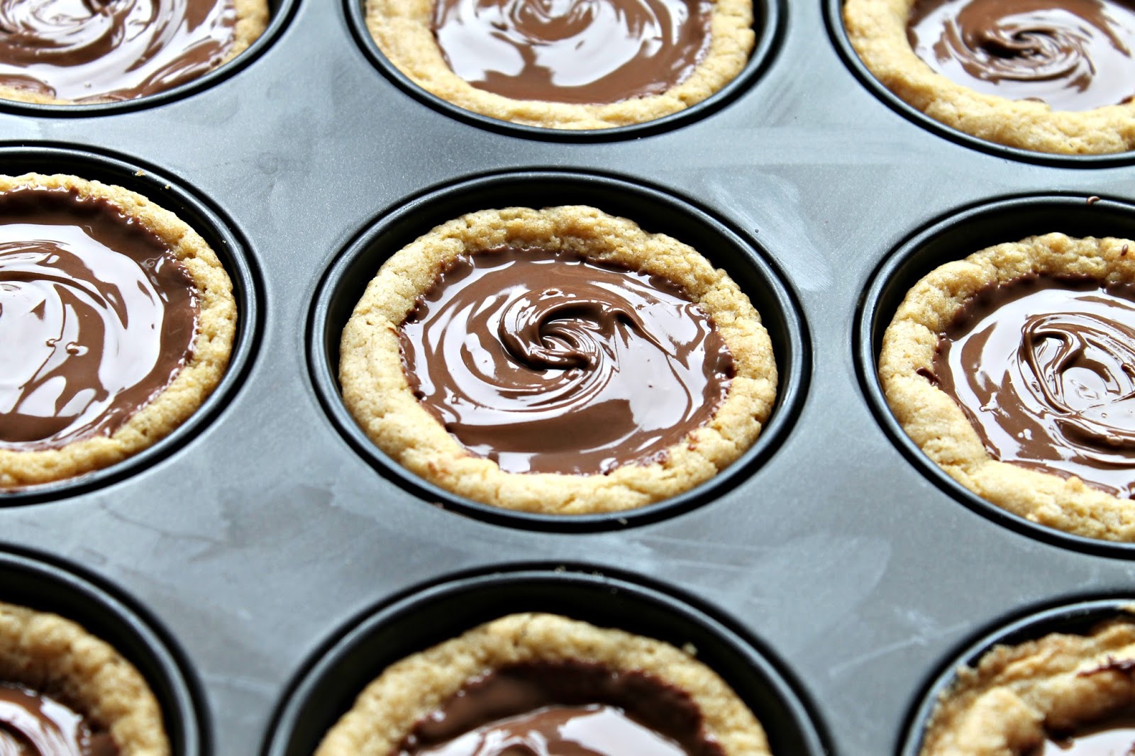 Nutella Cookie Cups {Creative Summer 11} The Mini Mes and Me