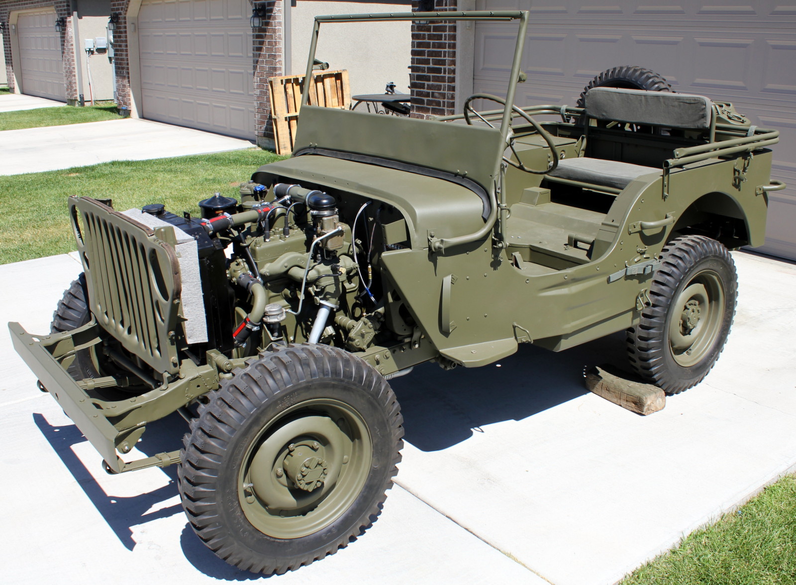 1943 Willys MB Jeep Restoration Project June 2013