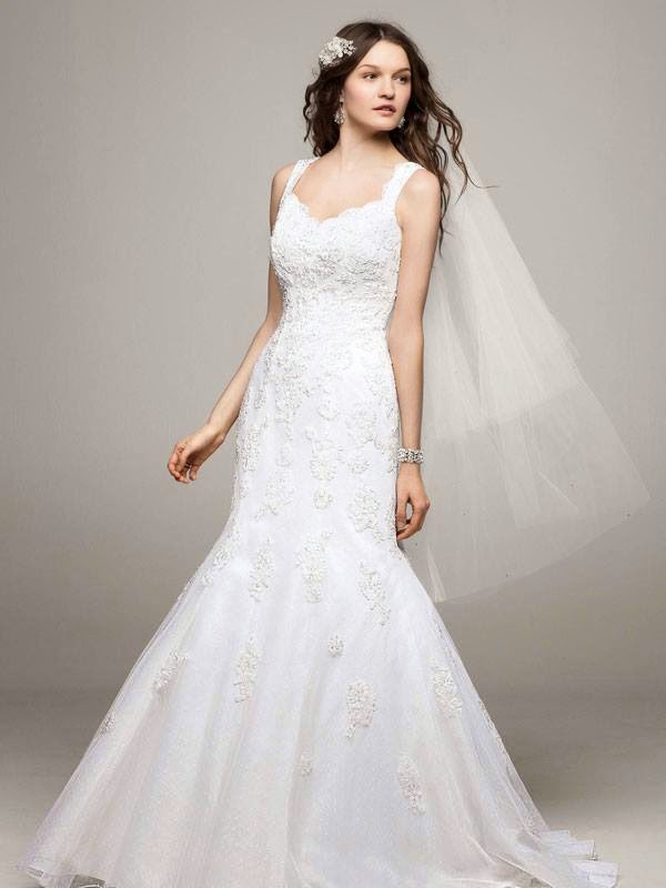 Latest Bridal Wear Gowns For Spring 2015 By David's Bridal | WFwomen