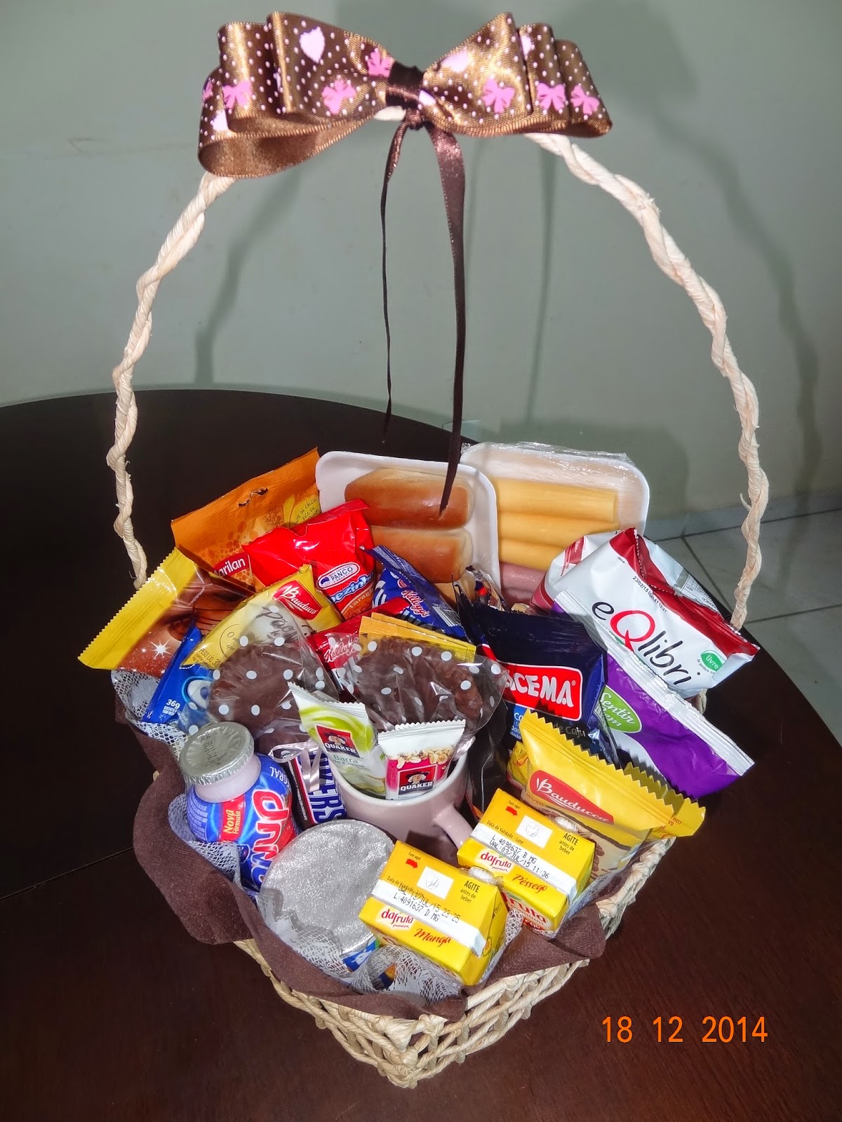 Produtividade Dedicar sorrindo cesta de aniversario