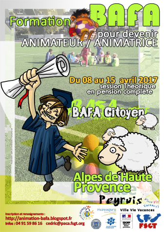 Le Blog de l'animation BAFA & Bafd FSGT Paca