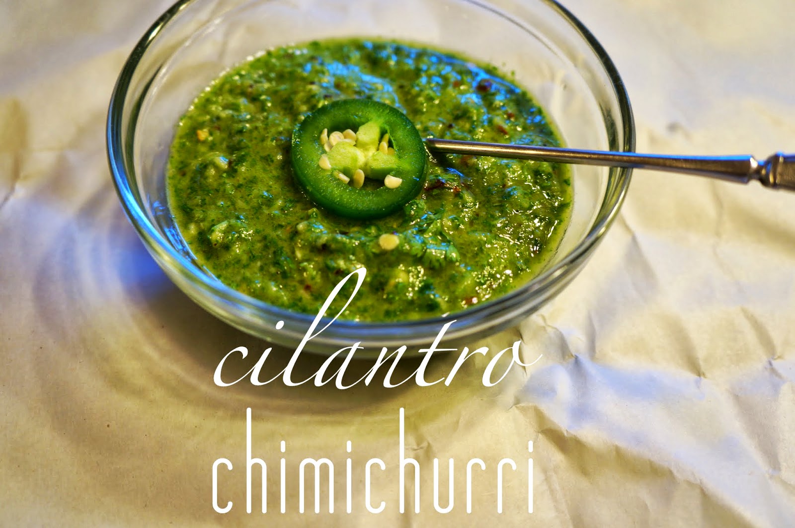 Cilantro Chimichurri