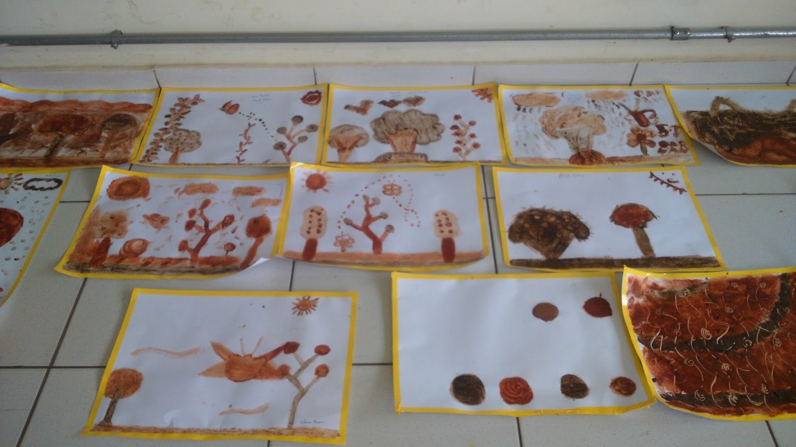 Encontro com a Educação- Patrícia Machado: PINTURA COM TERRA