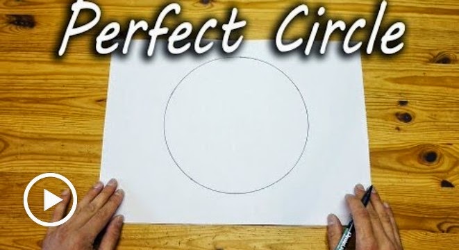 Ideas & Products: How to Draw a Perfect Circle - Freehand
