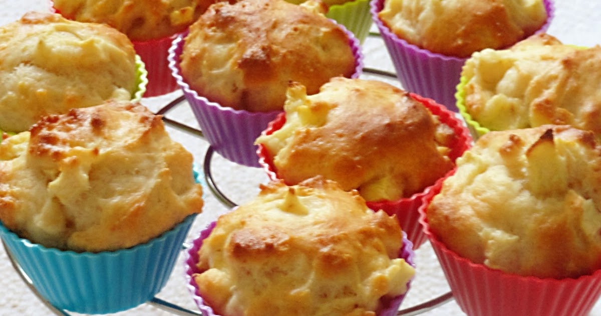 Maria kocht: Apfel-Quark Muffin / Almás-túrós muffin Maria kocht: Apfel-Quark Muffin / Almás-túrós muffin