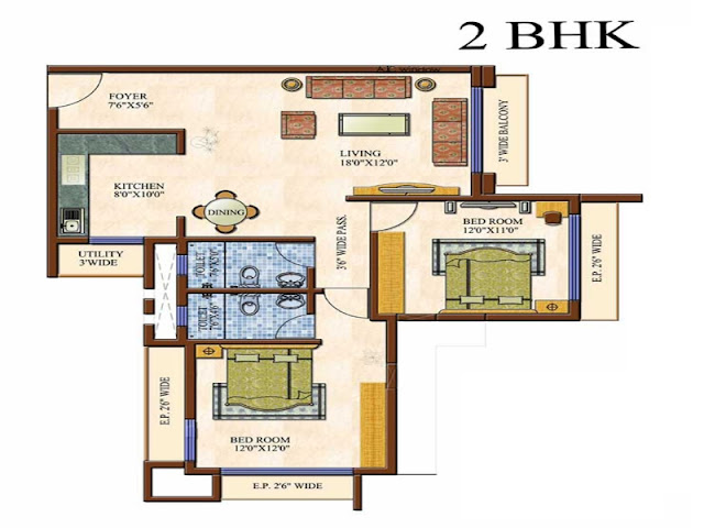 Century Residency Floor Plan