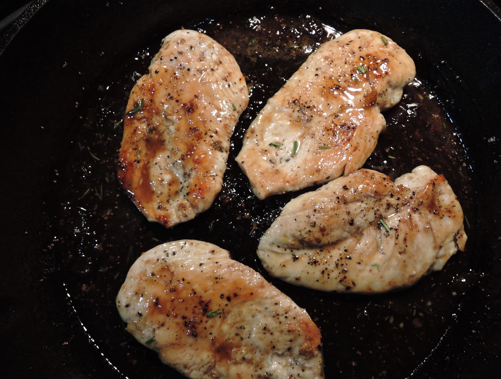 The Briny Lemon PanSeared Chicken Breasts with Grande Marnier and Fig