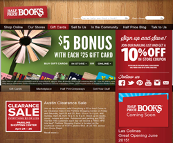 Half Price Books Printable Coupons