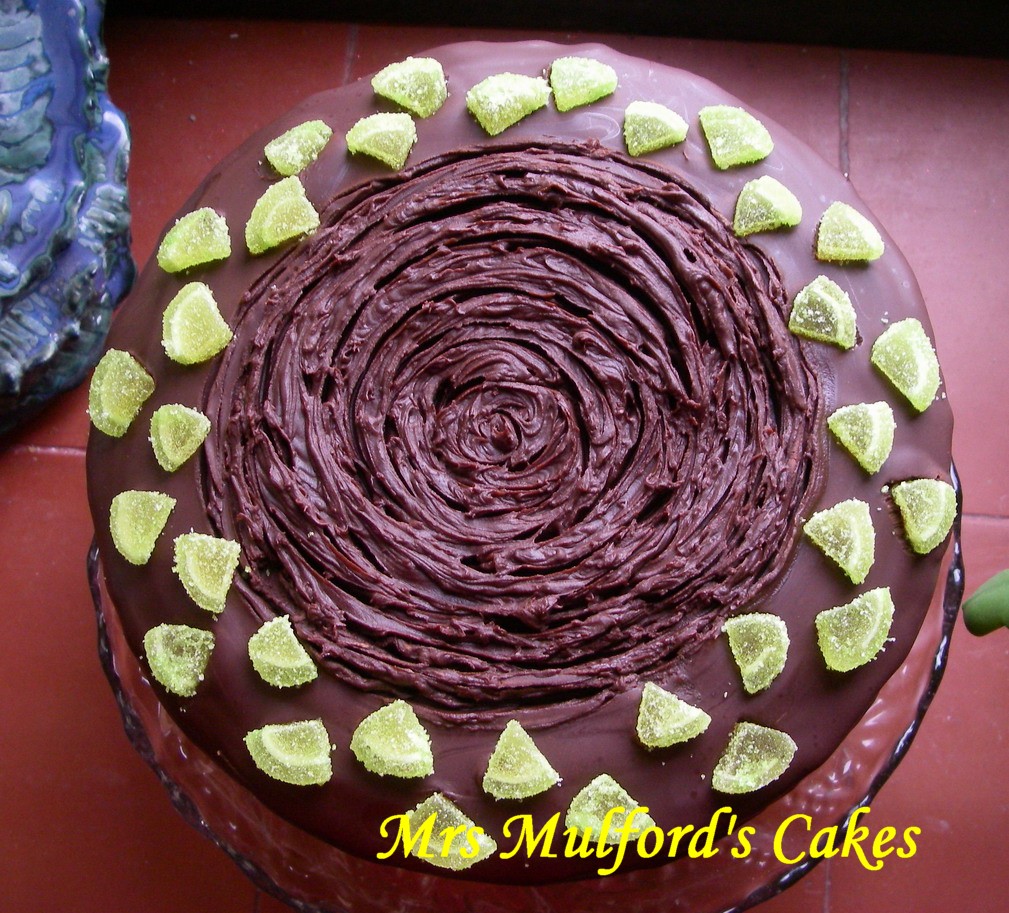 Mrs Mulford's Cakes Triple Chocolate Truffle Cake