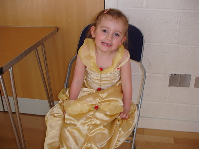 sasha in a princess dress