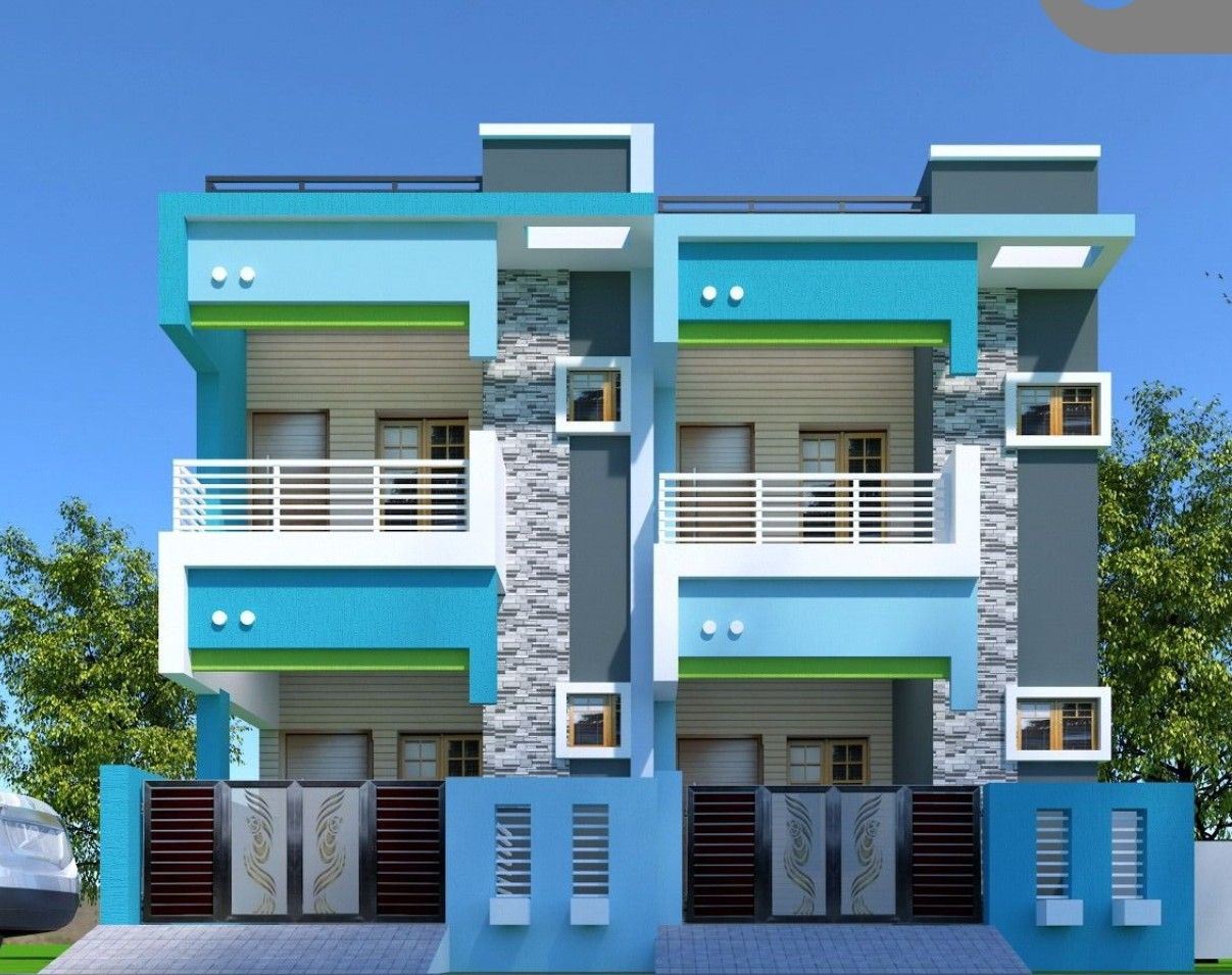 Archplanest Online House Design Consultants Row House Elevation Designs