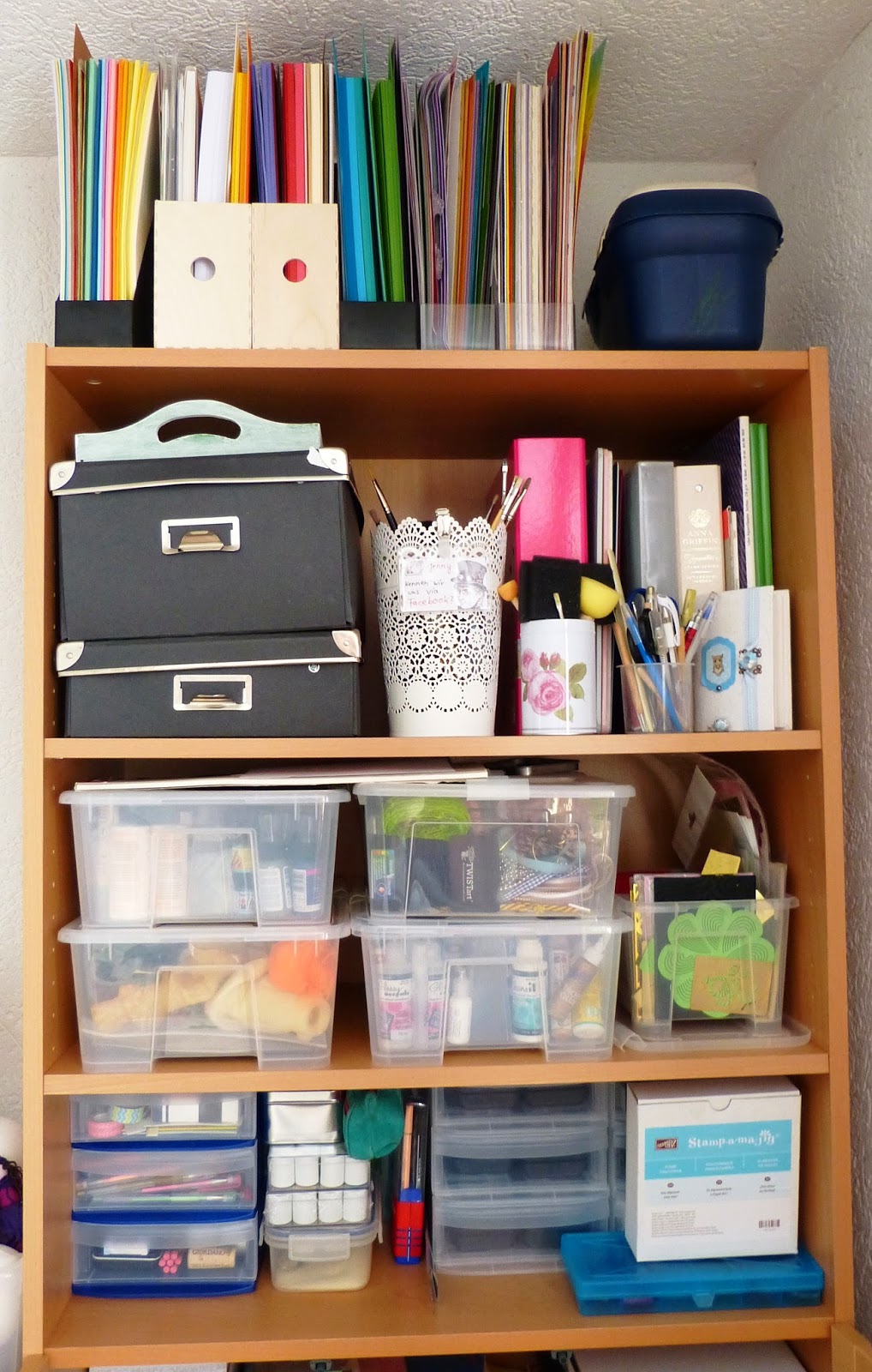 jennyskreativewelt: Mein Bastelschrank