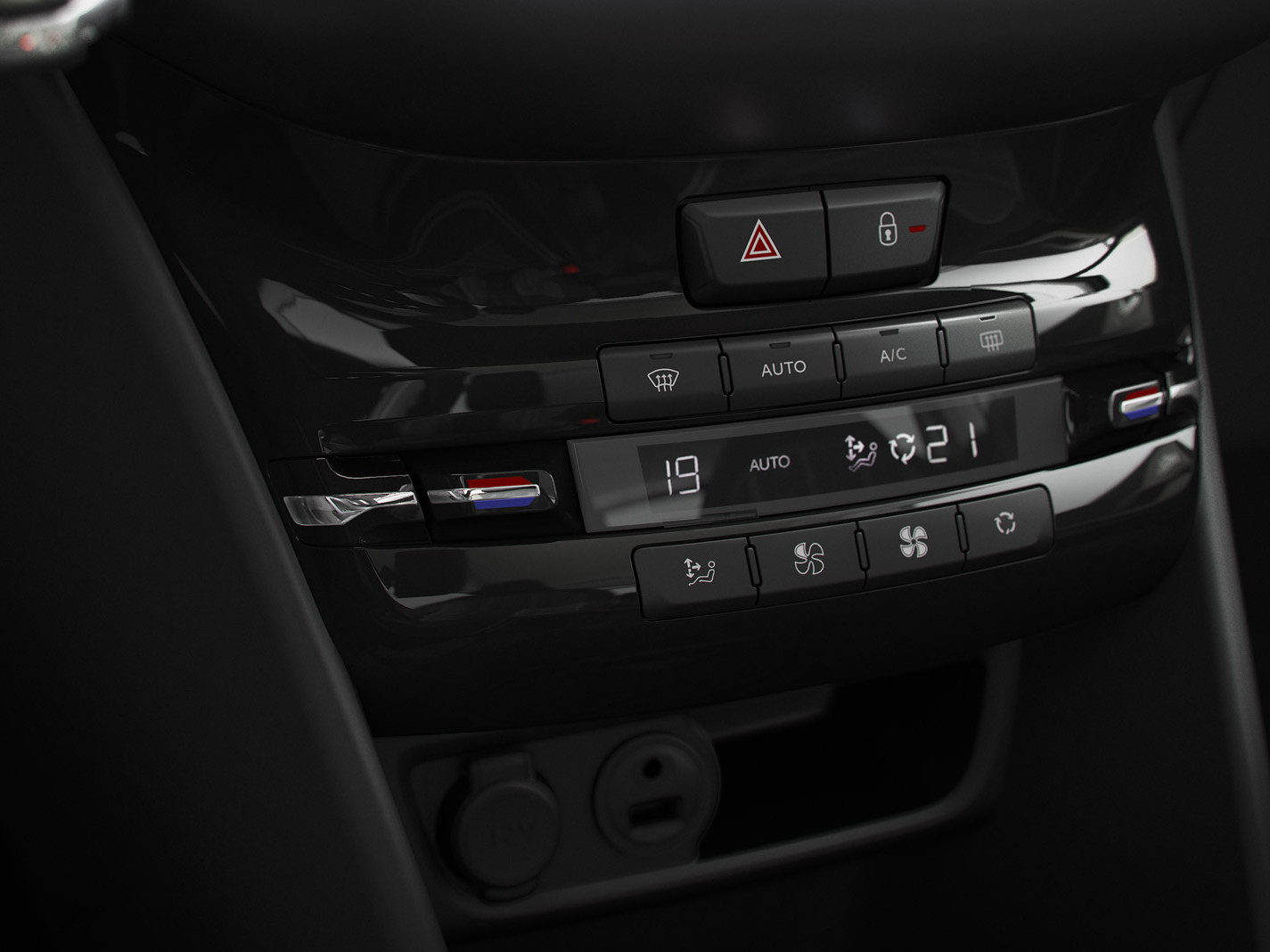 novo Peugeot 208 2014 - ar-condicionado dual-zone