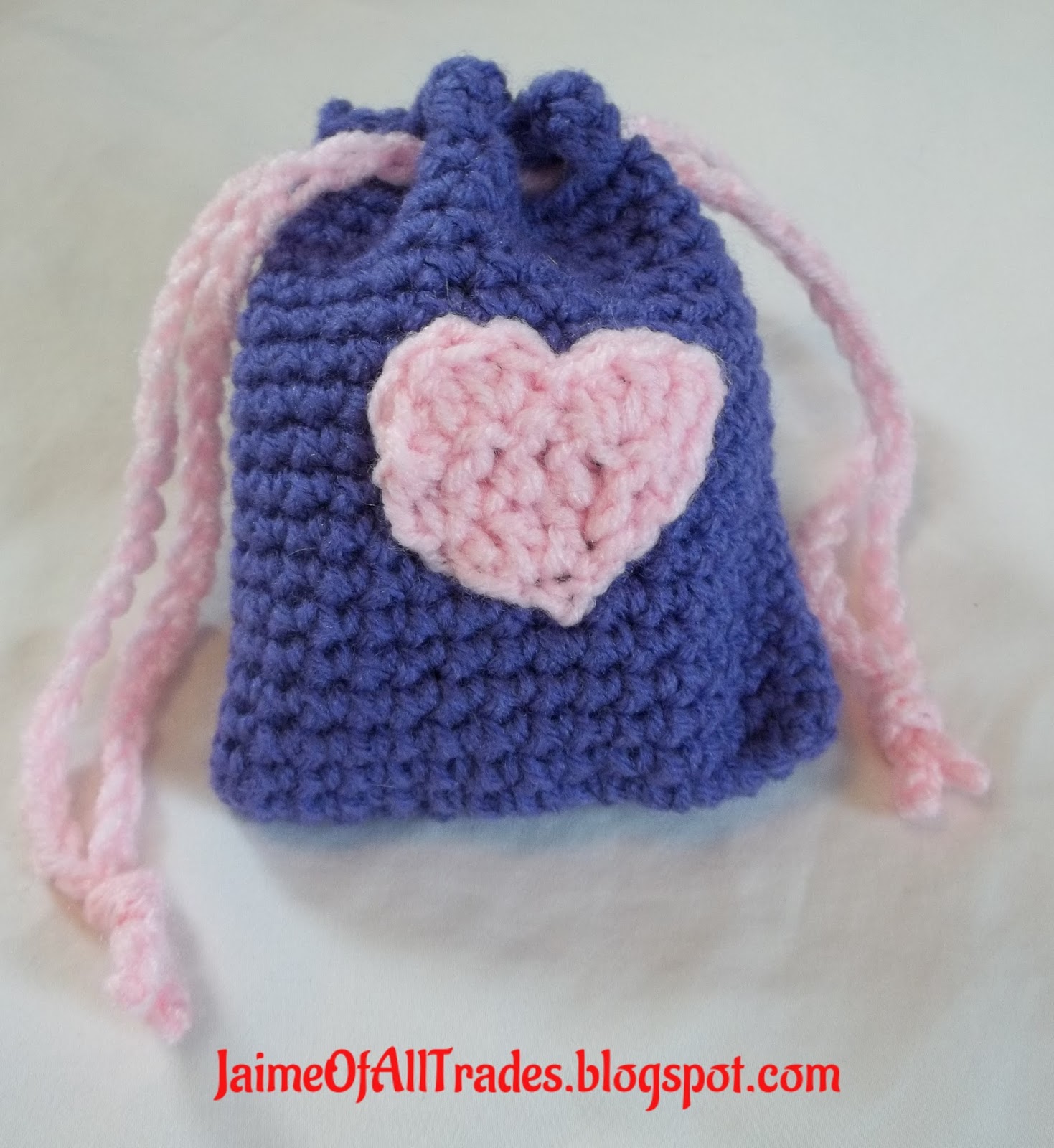 Jaime of All Trades: Crochet Valentine’s Day Treat Bags