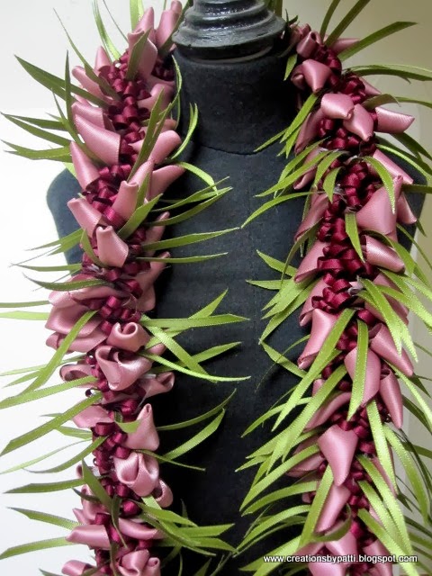 Creations by Patti: Making Ribbon Leis