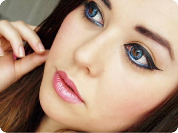Colorful contact lenses look great!