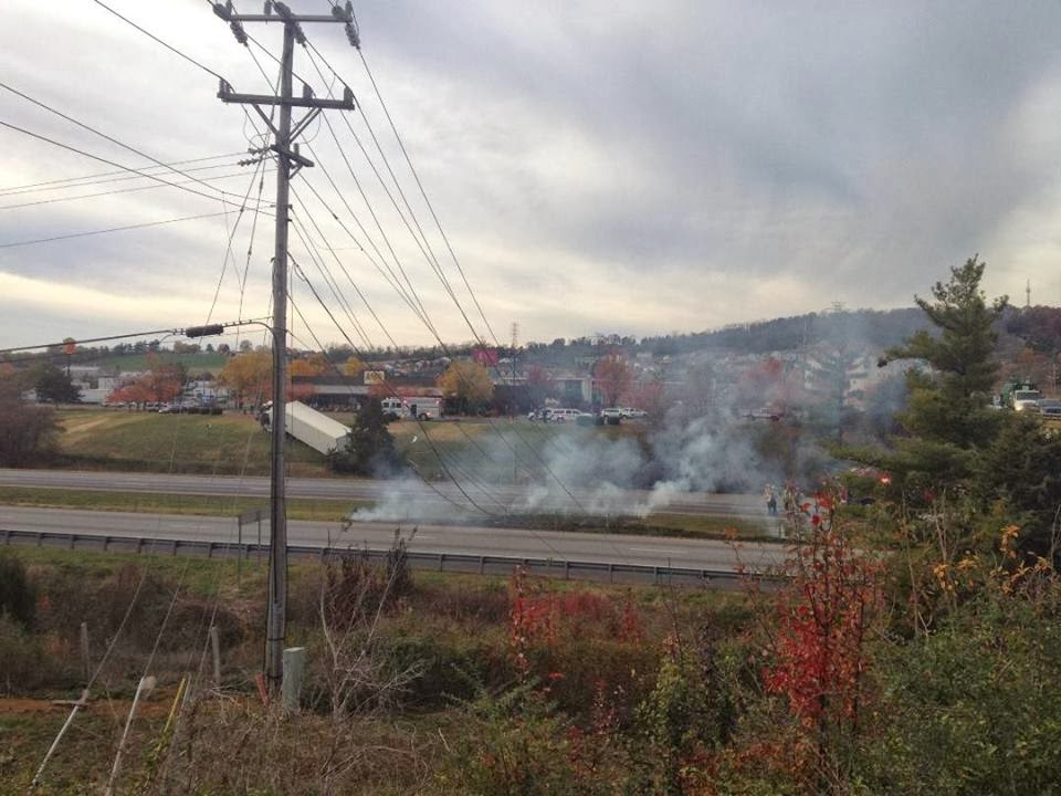 SWAC Girl 11/4/2013 I81 shut down in both directions at Harrisonburg