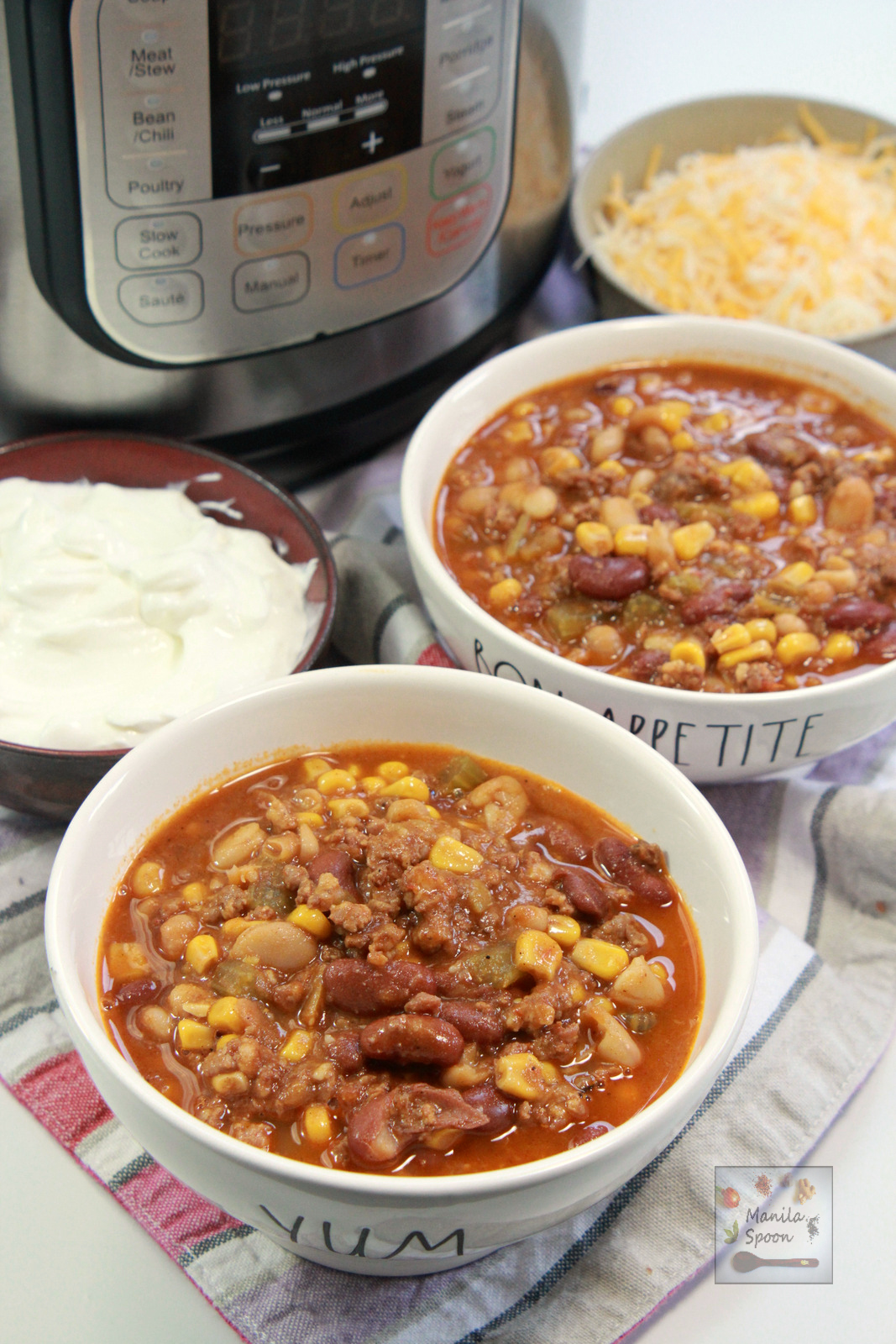 Instant Pot Chorizo Chili Manila Spoon