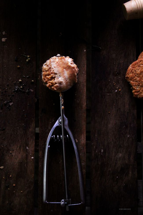 helado de crema de cacahuetes y galletas digestive kidsandchic