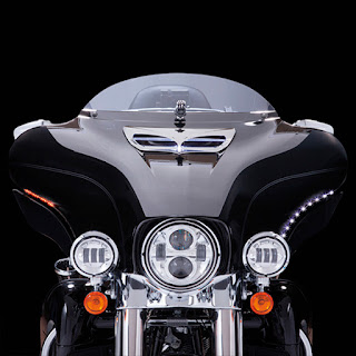 Black Inner Fairing Mirror Plugs For Harley FLHX Bating 06-16 Tri Glide