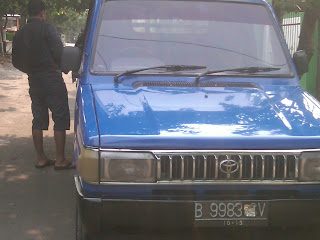 Pengecekan Mobil pick up B 9983 UV Kupang.