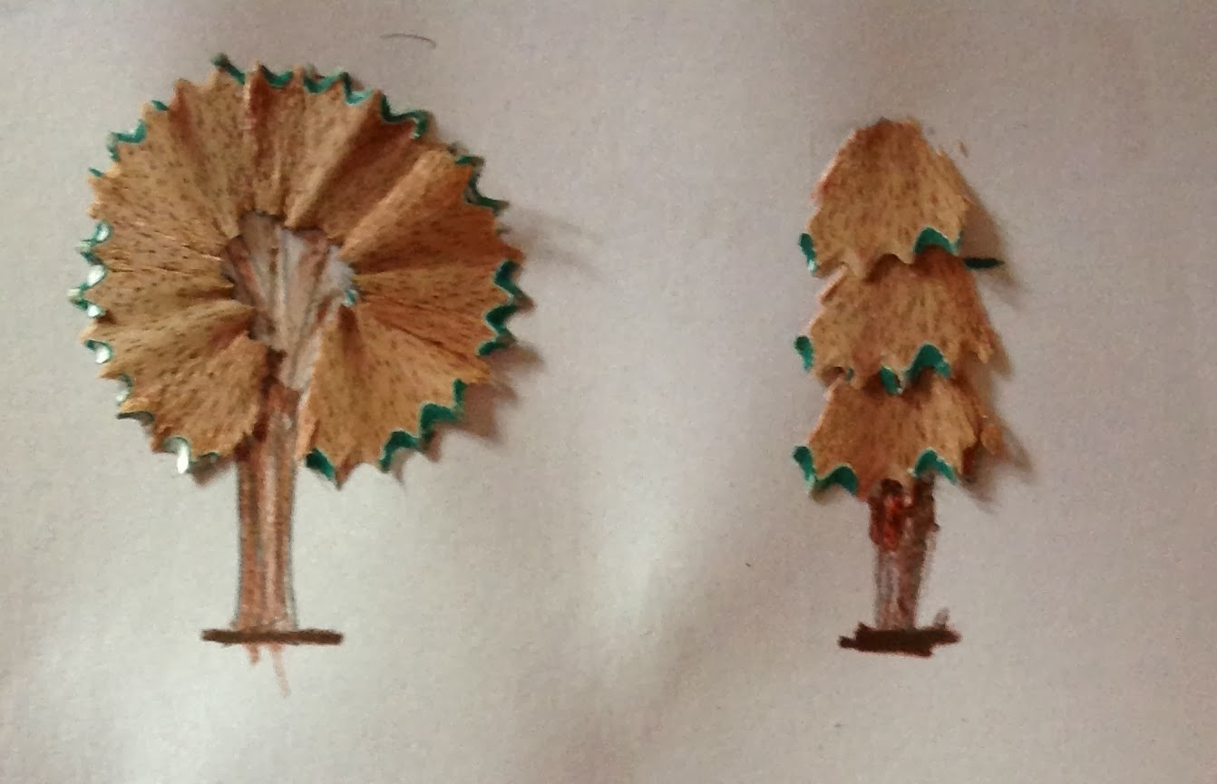 MomThe First Teacher Pencil Shavings Art