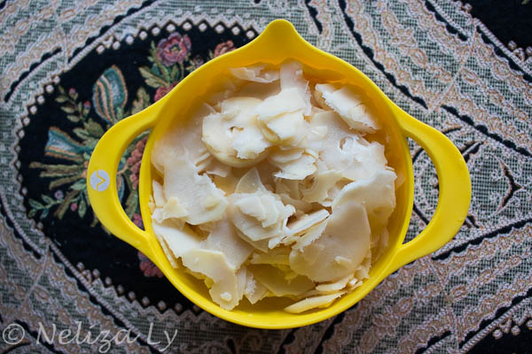 Instant pot Tambo nga Laswa (bamboo shoot with coconut milk Stew)