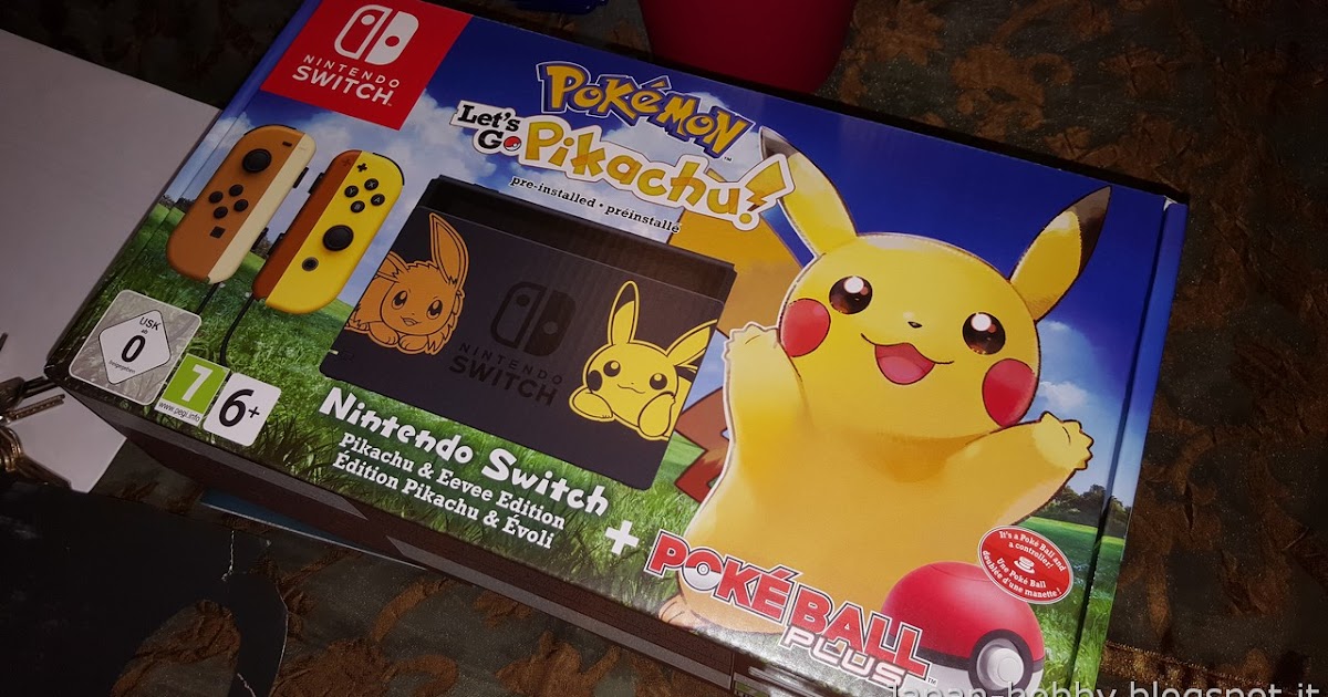 My Passions Nintendo Switch Pokemon limited edition
