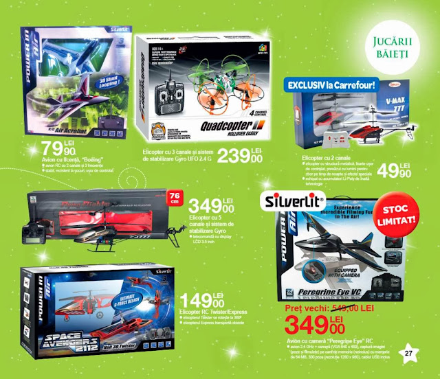 Catalog oferte si promotii Oferta jucarii Carrefour Pitesti noiembrie