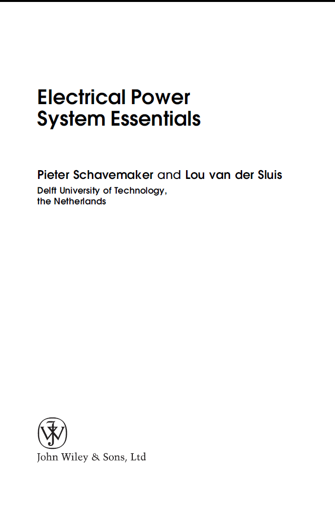 EESS Electrical Power System Essentials