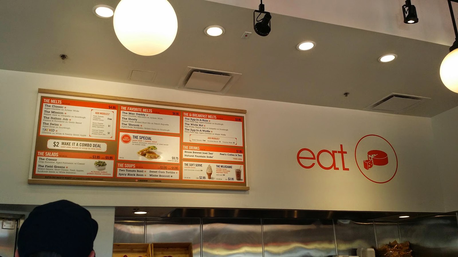 GRILLED CHEESE SANDWICHES THE MELT IRVINE (IRVINE SPECTRUM MALL)